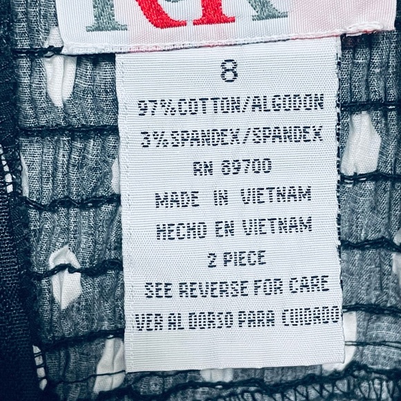 Polka Dot Dress with Pink Accent - Picture 6 of 10